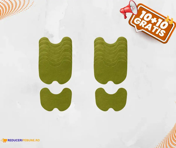 Scapă de durere fără pastile – Plasturi StopDurere (10+10 GRATIS)