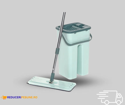 Set de mop vertical cu galeata smart