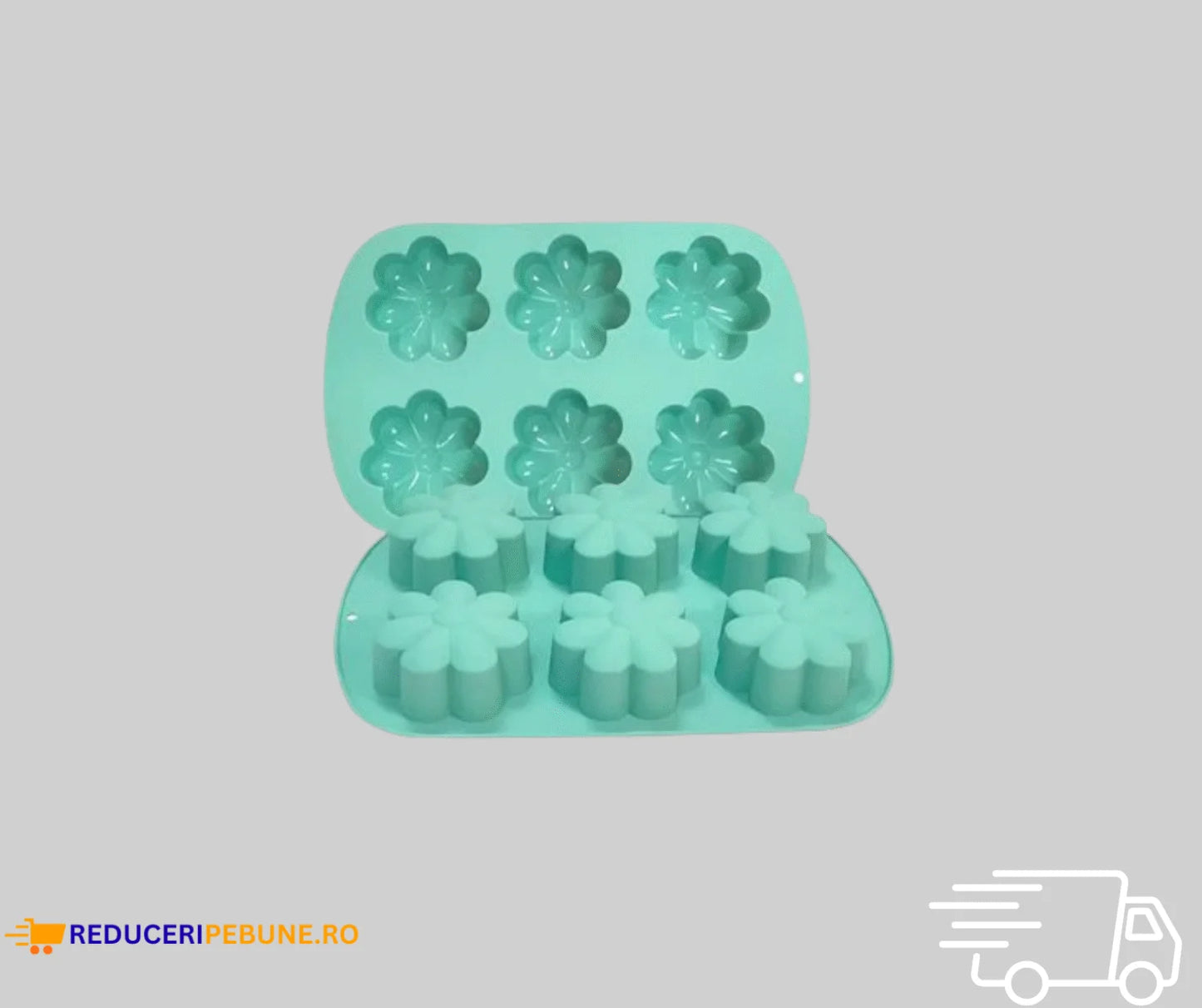 Forma de briose smart din silicon termorezistent