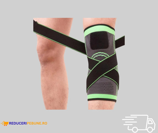 Genunchiera cu bretele elastice