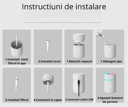 Umidificator de Aer, smart cu Difuzor