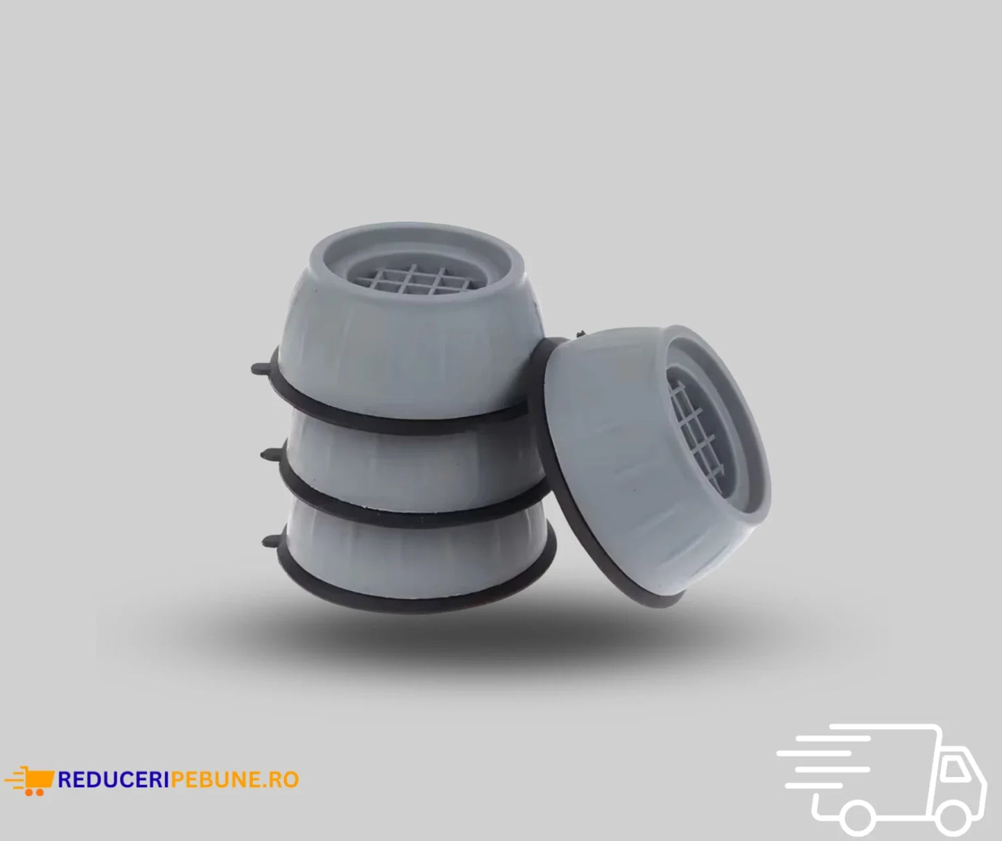 Set de 4 suporti anti-zgomot si antiderapanti