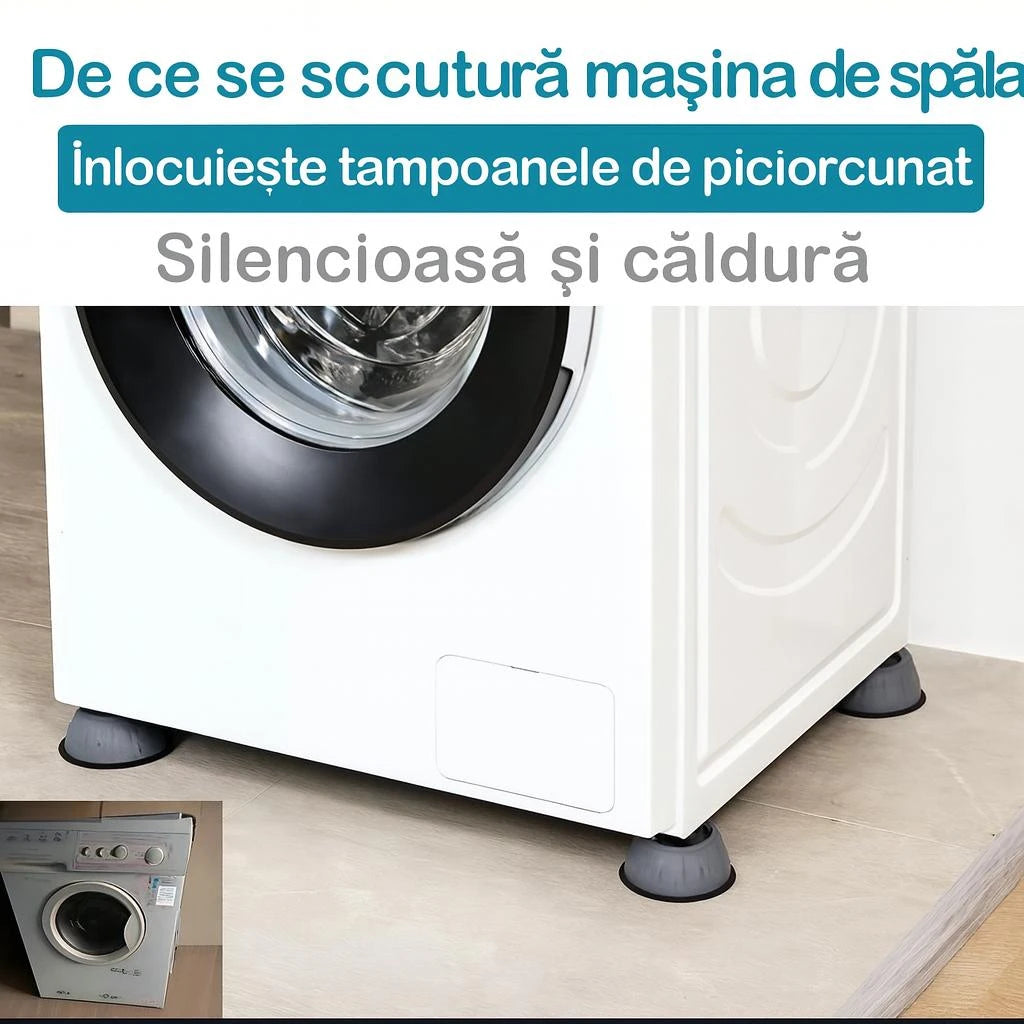 Set de 4 suporti anti-zgomot si antiderapanti