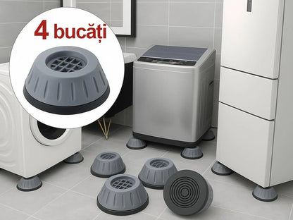 Set de 4 suporti anti-zgomot si antiderapanti