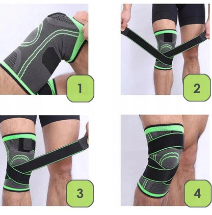 Genunchiera cu bretele elastice