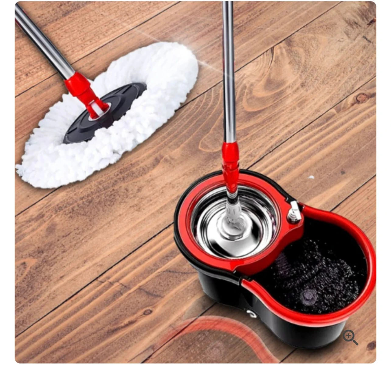 Set Mop Rotativ, Spin Turbo 360, 3 in 1