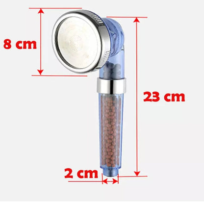 Cap de dus cu granule anticalcar