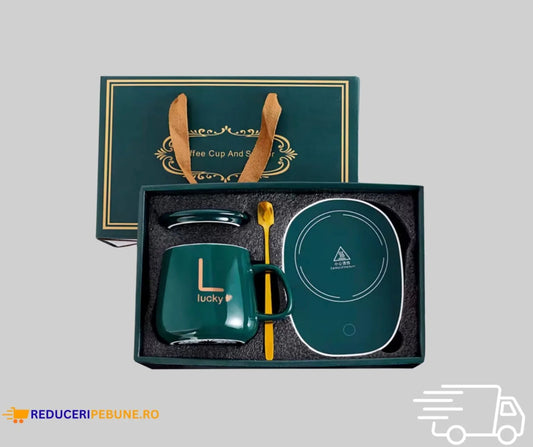 Set cana ceramica cu suport smart