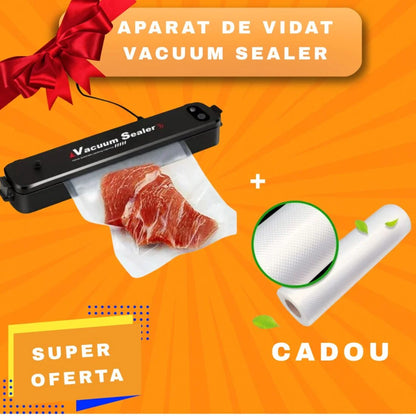 Aparat de vidat  VACUUM SEALER+Pungi CADOU